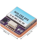 M10-25Q Dual Output Satellite Positioning Navigation System Controller For Drones, Plug And Play FPV Module, Compact 1.0 6P Socket