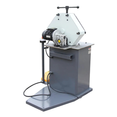 Kaka Industrial Rbm-30HV Roll Bending Machine for Forming Arcs And Rings In 1.18 Inch Tube with motor and control panel.