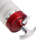 Close-up of Heavy Duty Grease Gun With High Pressure 10,000 To 12,000 PSI Leak Proof Design G1/4 Inch Quick Connector