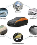 All Weather Universal Car Cover Waterproof Outdoor Shield For Sedans That Fits Like A Glove On Ford Mustang Camaro Malibu