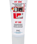 Tube of Heavy Duty High Temp Silicone Sealant For Sealing Bonding And Insulating Withstand Up To 572 Fahrenheit Red For Oven Chimney Adhesive