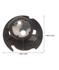 Bobbin Case For Sewing Machines Two Pack Replacement With Durable Plastic And Metal Construction Easy Install DIY And Home Use Replacement Part For Smooth Thread And Tidy Spools, 1.49in