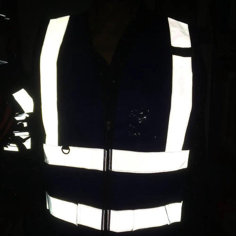 Must Have High Visibility Reflective Safety Vest 10 Pack Neon Yellow Gear For Outdoor Work And Play with 2 Inch Reflective Strips