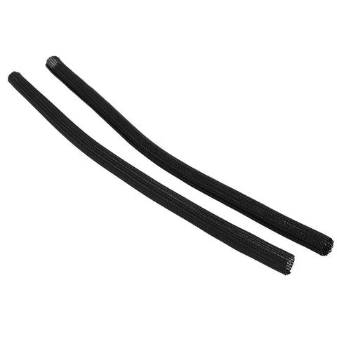 Black 4 To 5 Inch E Bike Cable Management Sleeve Universal Fit For Off Road Electric Motos And Dirt Bikes Split Sleeve Design