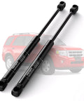 Top Tier Rear Window Lift Support Struts For 2008 To 2012 Ford Escape And Mercury Mariner 6260 Gas Shock Spring Easy On Easy Off 4 Door SUV Hatch Glass