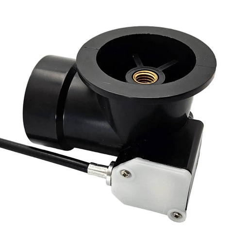 Slick Chrome Finish 27 Inch Cable Driven Bathtub Drain Trim Kit with ABS overflow connection and cable drive mechanism.