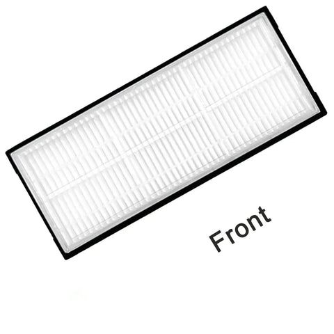 Front view of 8 Pack Replacement Vacuum Filters For S7 S7 Plus S7 Max Ultra S8 Pro Ultra S8 Plus S8 S7MaxV S7 MaxV Plus Robot Vacuums