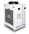 Industrial Water Chiller Water Cooling System For CO2 Laser And CNC Spindle Featuring Precise Digital Temperature Control, CW-6000 unit.