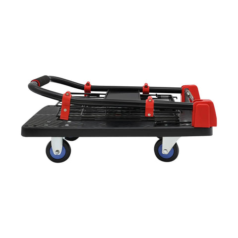 Heavy Duty Hand Truck With Foldable Platform Utility Cart And Removable Side Panel No Sweat Heavy Lifting For Grocery Runs Or Storage Hauls Built Tough And Maneuvers Like A Dream