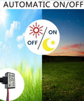 Outdoor Photocell Light Sensor Switch For Dusk To Dawn Auto On Off, day and night illustration with automatic on/off feature