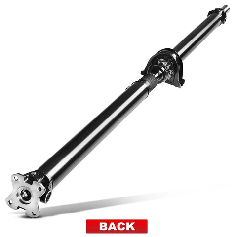 Heavy Duty Rear Drive Shaft Center Support Bearing For Ford F150 2009 2014 showing back view, steel build, 98.25 in length.