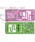 Microwave Sensing Module For Garage Lighting And Building Automation, Compact Single Board Motion Detector With High Frequency Transceivers For Space Constrained Installations, Suitable For Security, Outdoor And Commercial Residential Use PCB layout