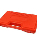 Red storage case for Valve Spring Compressor C Clamp Tool Set For Auto Service And Small Engine Maintenance, 10 Piece Kit.