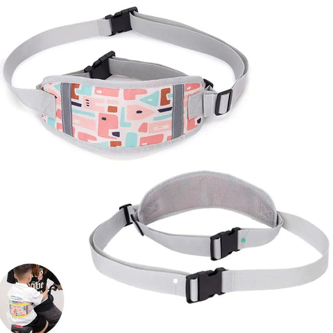 Backseat Buddy Waist Link Strap For Kids And Adults On Motorcycles Dirt Bikes Trikes And Electric Bikes Adjustable Comfortable Oxford Fabric Passenger Harness To Prevent Falling Size 35x11.5 Cm