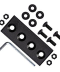 Track Connecting Plates For Barn Door Hardware Two Pack No Sweat Easy Install Carbon Steel Flat Mending Plates Bracket Connectors To Reinforce And Repair Smooth Sliding Barn Door Track System