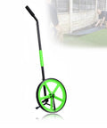 Foldable Electronic Measure Wheel With Large Digital Display Measuring Up To 999.9 Meters for outdoor surveying with green wheel