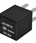 Ultra Micro ISO Automotive Relay Pack Of 4 12V DC 20A 4 Pin General Purpose Relay For ATVs And UTVs Ultra Compact Install For Tight Spaces