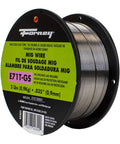 All Position Flux Core MIG Wire For Mild Steel Self Shielded Welds Through Rust Dirt And Paint Red Color spool