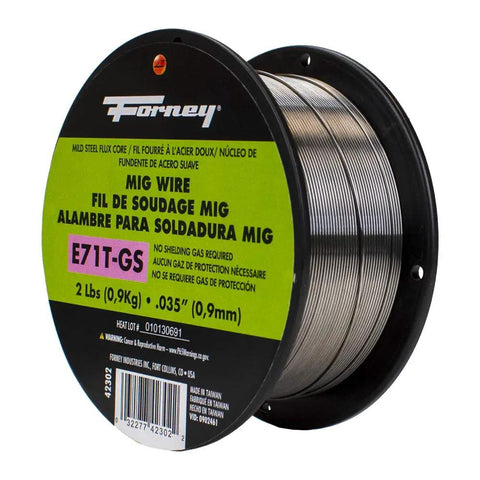 All Position Flux Core MIG Wire For Mild Steel Self Shielded Welds Through Rust Dirt And Paint Red Color spool