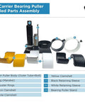 Carrier And Pinion Bearing Puller For Dana 30 40 60 70 80 And Ford 10.25 Clamshell Design Heavy Duty Tool components
