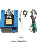 C210 Soldering Station Electric Controller With Digital Auto Sleep, Rapid Heating, 85W, Set Of 3 Tips, LED Display, Unit