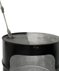 55 Gallon Pneumatic Agitator Bung Mount Tank Drum Mixer With One Eighth HP Air Motor 6 Inch Propeller on drum top