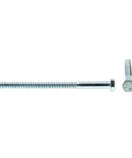 Hex Lag Screws 5/16 In X 5 In Prime-Line A307 Grade A Zinc Plated Steel Heavy Duty Wood Screws with Hex Bolt Head and Deep Threads