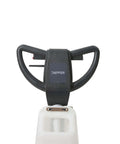 Top view of Heavy Duty Weighted Floor Buffer Polisher 1500W 154 RPM showing handle and controls