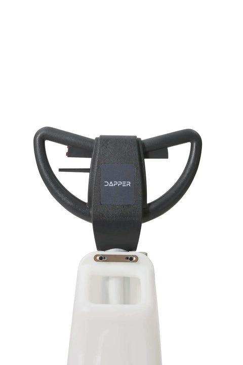 Top view of Heavy Duty Weighted Floor Buffer Polisher 1500W 154 RPM showing handle and controls