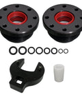 DIY Friendly Hydraulic Cylinder Seal Kit With Pin Wrench For Outboard Hydraulic Steering System Replacement, Fix Leaking And Weeping Cylinder Seals With Easy Install Kit, Includes Dual Seals For Quick Repair