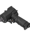 Mean Streak Half Inch Pneumatic Air Impact Wrench Packing Serious Heavy Duty Torque With Lightweight Ergonomic Feel And Smooth Variable Trigger, side view showing grip and trigger.