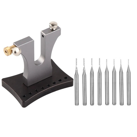 Eight Pin Watch Screw Extractor Set For Damaged Screws Remover Tool For Watch Repair with high-hardness alloy and precision pins