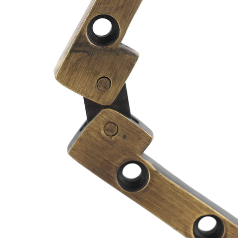 Close-up of 2 Pack Heavy Duty Pivot Hinge For Wood Doors With 90 Degree Rotation Ideal For Hidden Bookcase Doors And Secret Doors