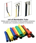 The Ultimate 530 Pc Heat Shrink Tubing Assorted Cable Wire Wrap Sleeve Kit For Automotive Electrical Repair Maintenance And DIY Projects Including Durable Insulation Sleeves To Keep Your Car Wires Secure And Protected From Wear. assorted heat shrink tubing sleeves for wire repair and insulation