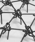 Close-up of Heavy Duty Drag Harrow 4 Ft By 4 Ft Steel Mesh With 3/8 Inch Tines, showing interlocking metal design.