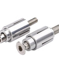 Pair of coated expansion bolts for motorcycle and electric bike reflector built tough ride ready secure no loosening on rides