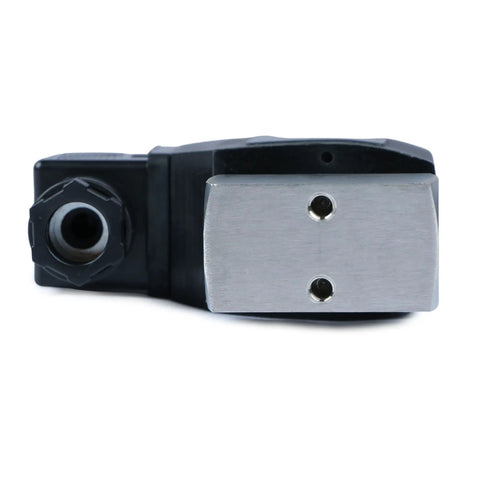 Quarter Inch High Pressure Solenoid Valve 12V DC Stainless Steel Industrial Valve for Water Gas Oil and Fluids Heat Resistant
