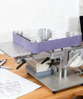 Powerhouse 750W Belt Sander With 915X50mm Sanding Belt For Metal And Wood Projects, aluminum housing, pivoting design.