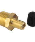 1/4-Inch MNPT Male Tank Valve With Protective Caps Pack Of 2 Keeps Air From Leaking And Delivers Reliable 200 PSI Performance