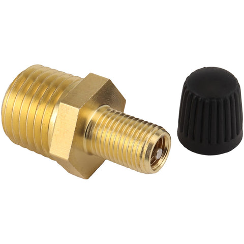 1/4-Inch MNPT Male Tank Valve With Protective Caps Pack Of 2 Keeps Air From Leaking And Delivers Reliable 200 PSI Performance