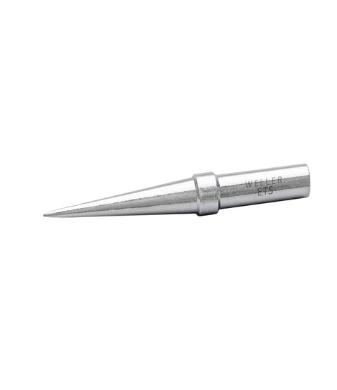Close-up of a single soldering tip from Genuine 5 Piece Soldering Tip Set For WE1010NA ETSET 5 Copper With Iron Plating Pro Grade Durability.