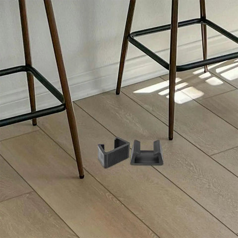 Heavy Duty Outdoor Furniture Clips Set For Sofas And Patio Chairs No Slip Secure Bracket Fasteners on wooden floor