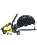 Powerful 3200W Electric 16 Inch Circular Saw For Concrete Wet And Dry Cutting With Water Line Attachment 20 Amp Blade
