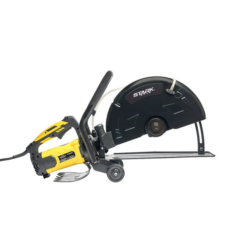 Powerful 3200W Electric 16 Inch Circular Saw For Concrete Wet And Dry Cutting With Water Line Attachment 20 Amp Blade