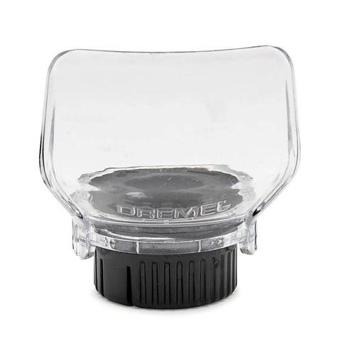 Clear plastic cap for Pro Grade High Performance Rotary Tool Kit With Bright Led Light And Flex Shaft Attachment.