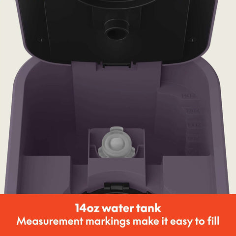 Single Serve Coffee Maker For K Cup And Ground Coffee, Removable Adjustable Drip Tray, Auto Shutoff, 14oz water tank