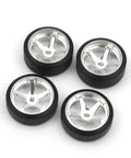 Rc Car Repair Kit For 1 28 Scale Rc Cars With Hard Plastic Drift Tires And Metal Wheel Rims Upgrade Parts Compatible With K969 K989 And More Models