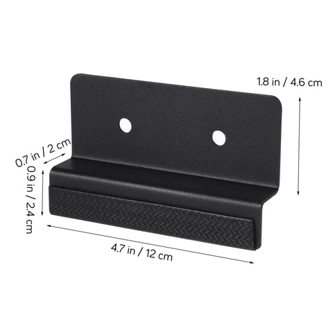 Modern Kitchen Cabinet Foot Pull Handle With Hidden Door Handle For Trash Drawer Carbon Steel Sturdy Cabinet Opener