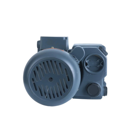 Heavy Hitting 4.5KW Single Stage Rotary Vane Vacuum Pump Moves 202 Cubic Meter Hour Airflow With Zero Sweat For Commercial Packing And Rapid Degassing Projects, featuring a gray motor.