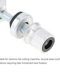 Close-up of Two Pack Seat Post Quick Release Clamp Pins For Bikes M6 Quick Release Seat Clamp Bolts, silver metal